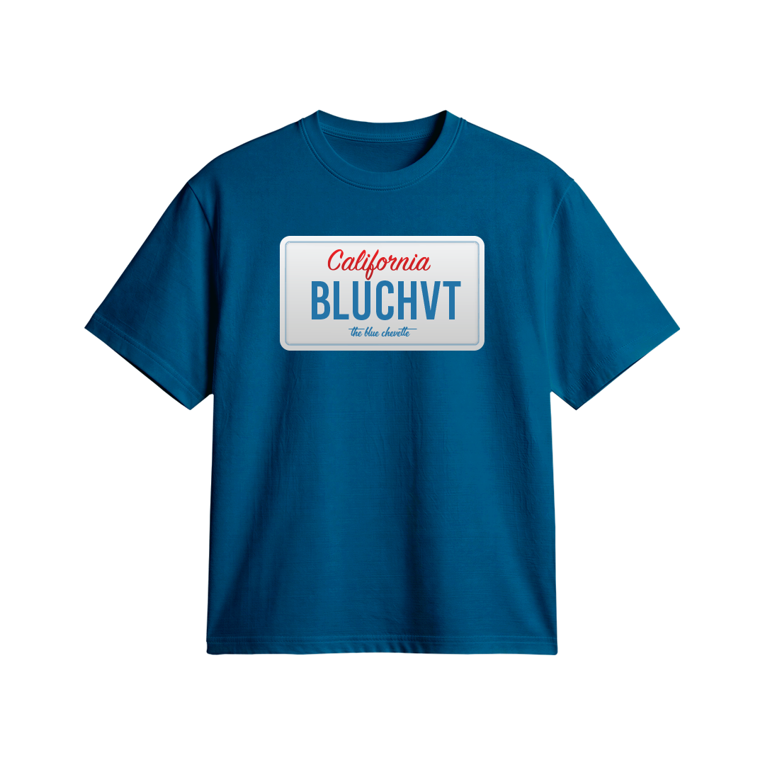 Blu Chvt License Tshirt