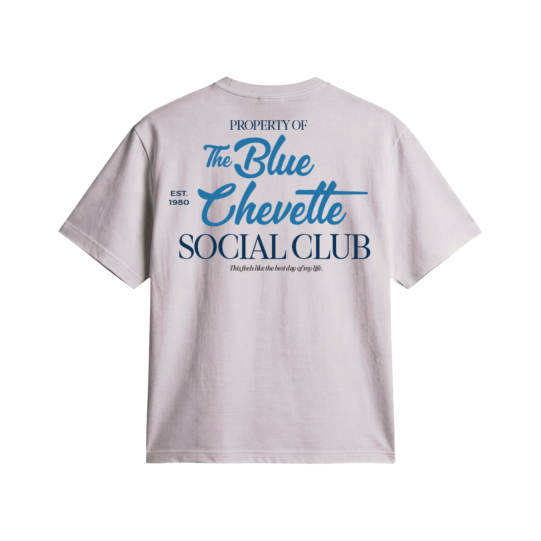 The Blue Chevette Tshirt (Grey)