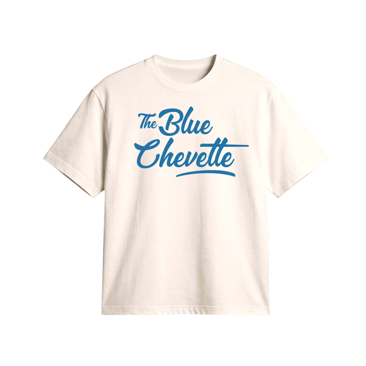 The Blue Chevette Tshirt (White)